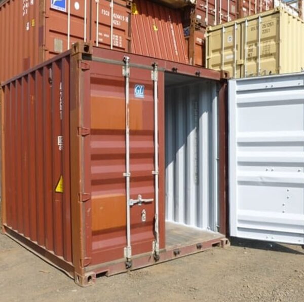 10ft Long Used Fabricated Steel Storage