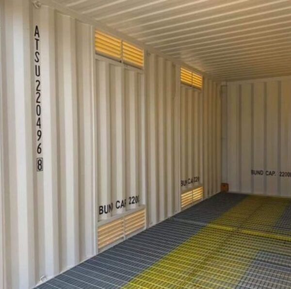 30ft x 8ft Shipping Container (One Trip) – Yellow