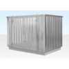4M X 4.2M Side Linked Flat Pack Container Bundle (Galvanised)
