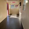 40FT Modified Shipping Container Office – 800 Sq Ft, Red, w/ Bathroom & Storage