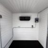 imgi_53_tc162 20 ft 20’ Slate Gray Shiplap 120V Shipping Container Office Minisplit
