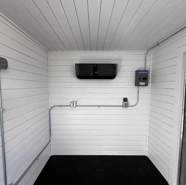 imgi_53_tc162 20 ft 20’ Slate Gray Shiplap 120V Shipping Container Office Minisplit