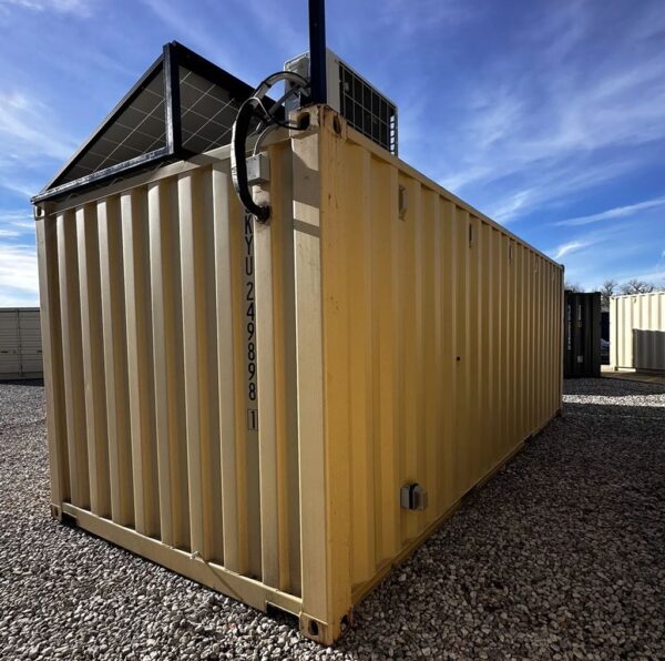 20 ft Shipping Container Office Solar Off Grid Or Grid
