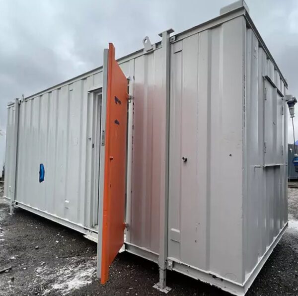20x8ft | Office| Open Plan | Portable Anti-Vandal Building