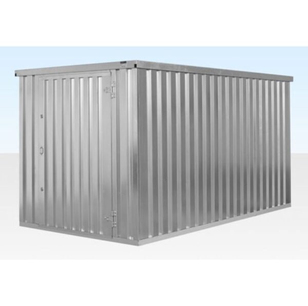 4M X 4.2M Side Linked Flat Pack Container Bundle (Galvanised)